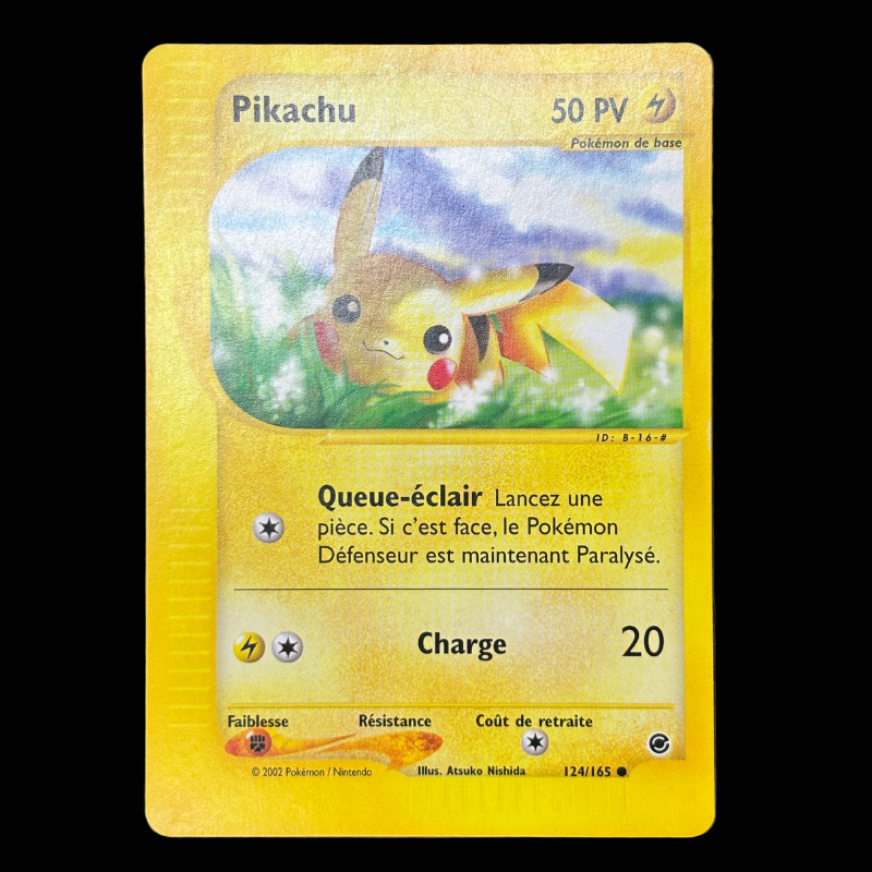 Pikachu 124/165 - Expédition - EXC
