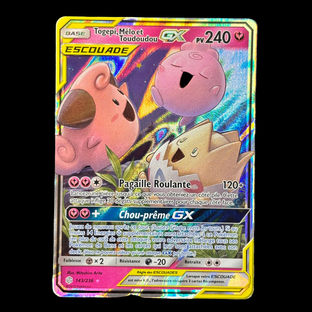 Togepi, Melo et Toudoudou 142/236 Eclipse cosmique - MINT