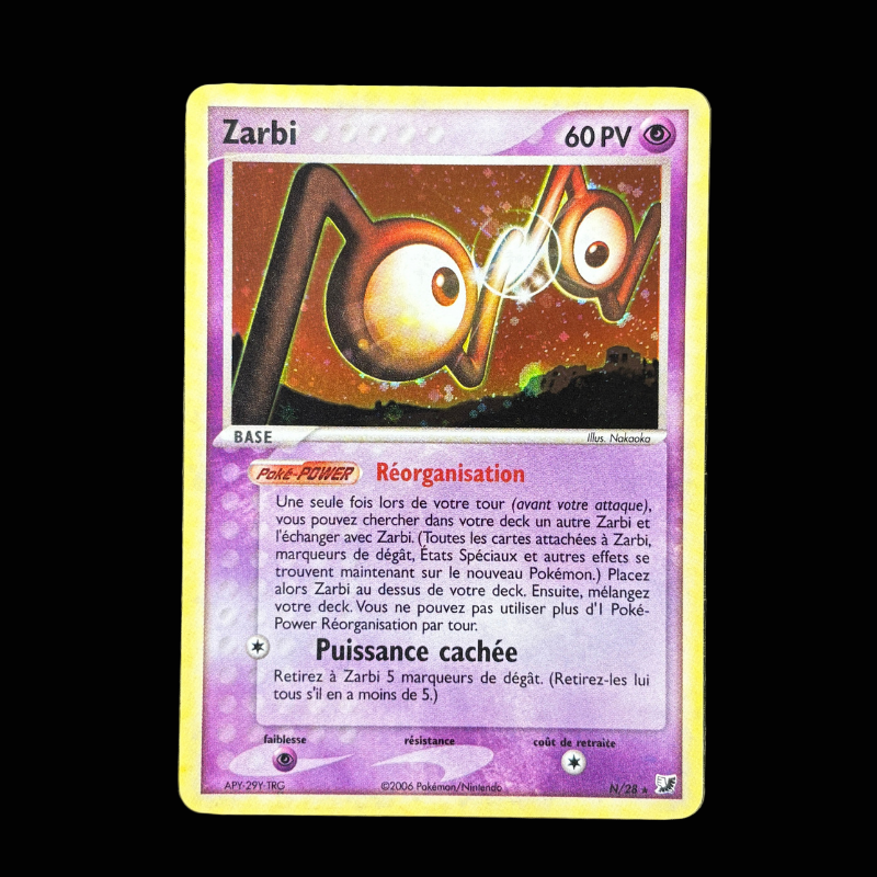 Zarbi N N/28 - Forces cachées - MINT