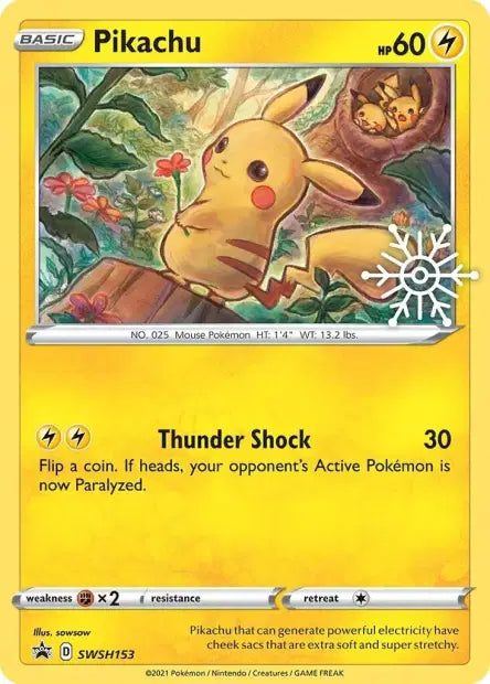 Pikachu SWSH153 - Promo SWSH