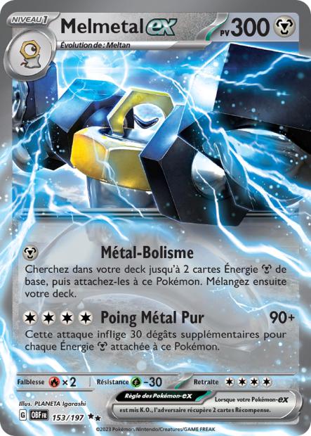 Melmetal-ex 153/197 - Flammes Obsidiennes