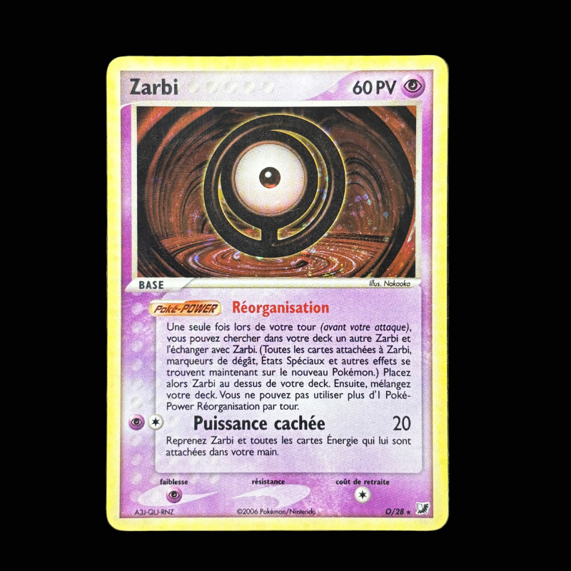 Zarbi O O/28 - Forces cachées -EXC+