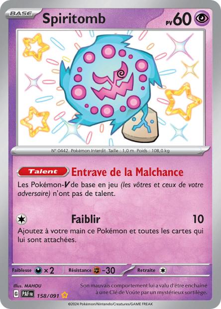Spiritomb 158/091 - Destinées de Paldea
