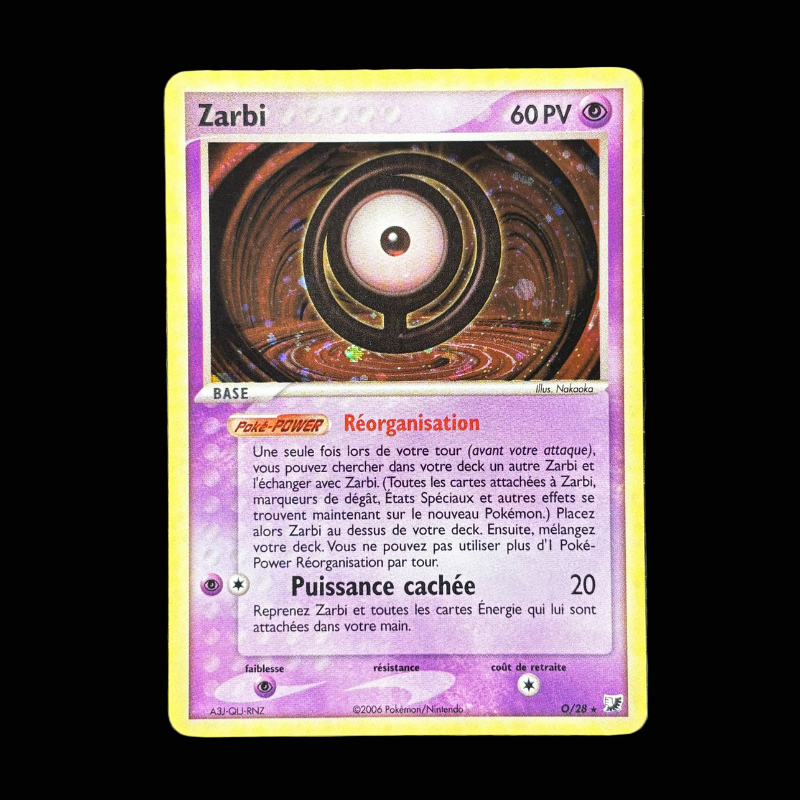 Zarbi O O/28 - Forces cachées - MINT