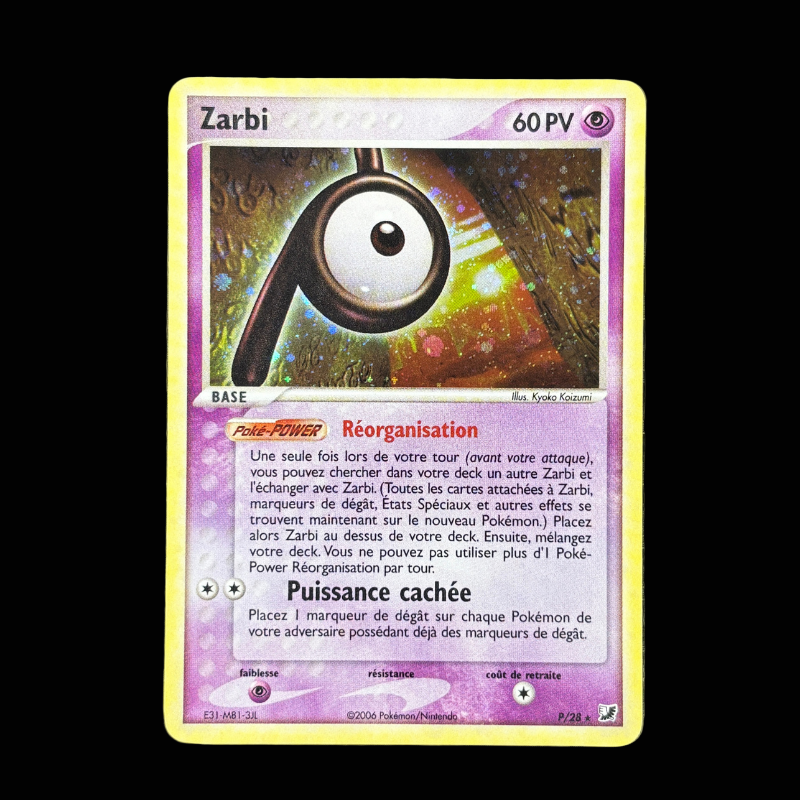 Zarbi P P/28 - Forces cachées - MINT