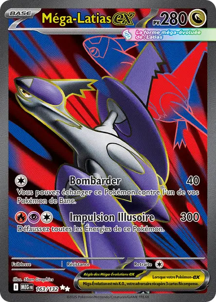 Méga-Latias ex 163/132 Méga-évolution