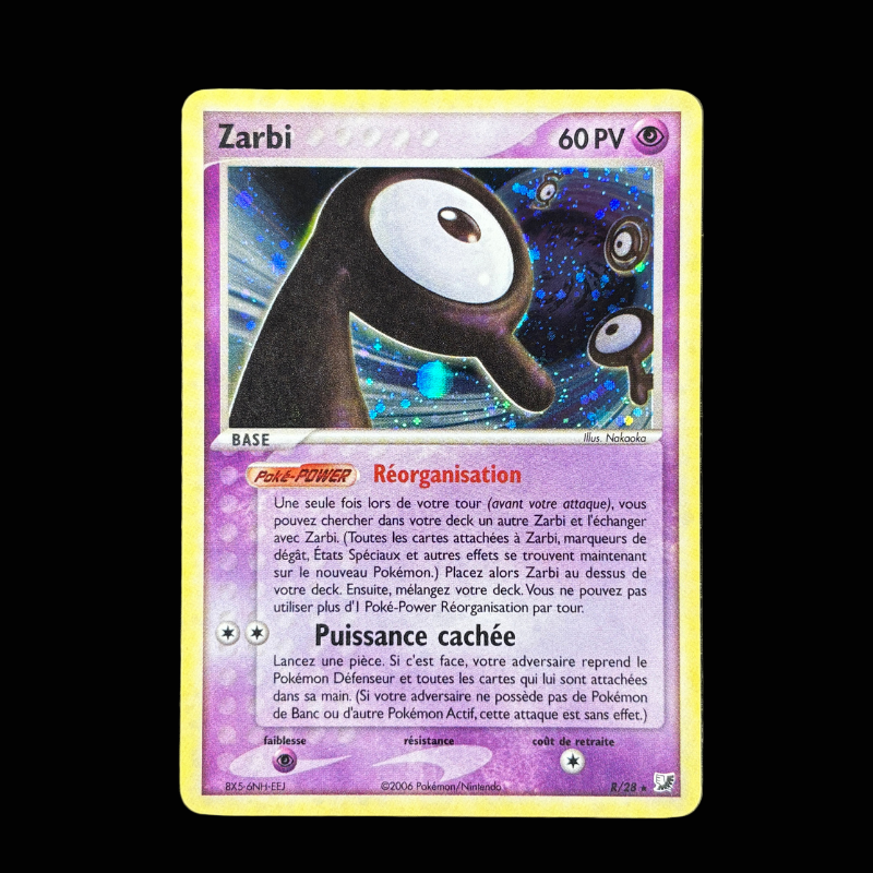 Zarbi R R/28 - Forces cachées - MINT