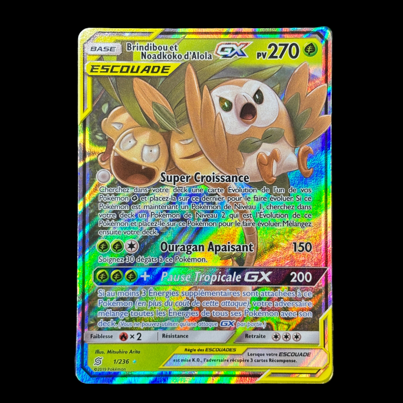 Brindibou et Noadkoko d’aloa GX 1/236 – Harmonies des Esprits -EXC+