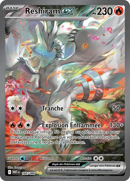 Reshiram 166/086 - Flamme blanche