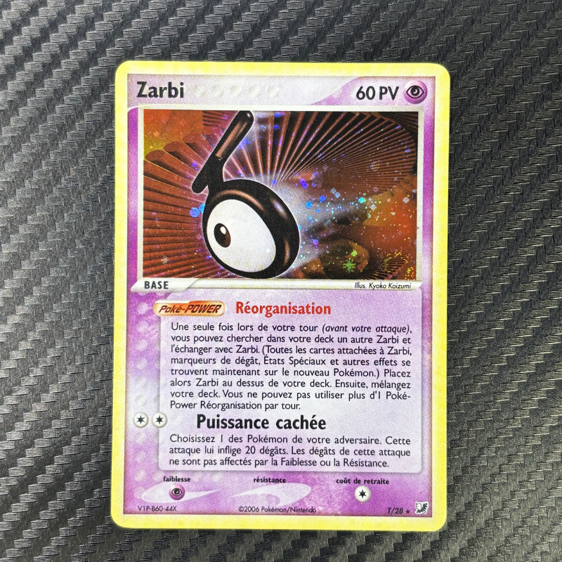 Zarbi T T/28 - Forces cachées - MINT
