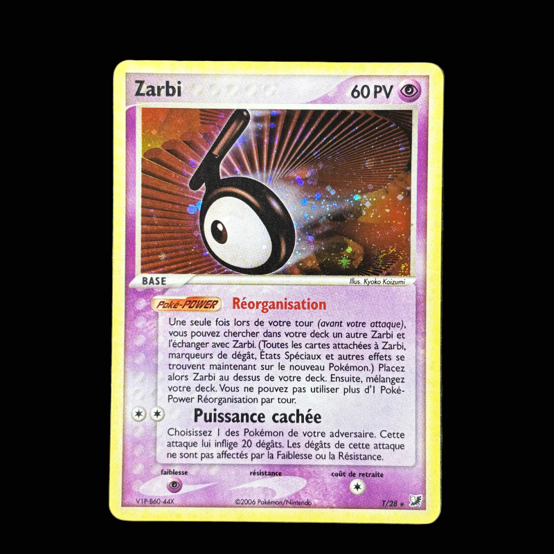 Zarbi T T/28 - Forces cachées - MINT