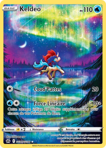 Keldeo GG07/GG70 - Zénith Suprême