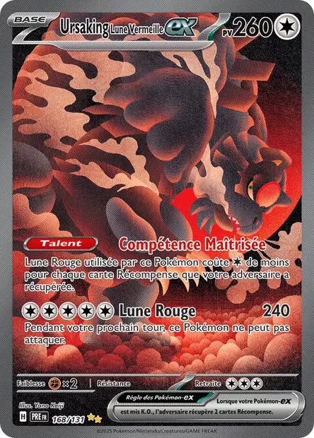 Ursaking Lune Vermeille-ex 168/131 - Évolutions Prismatiques
