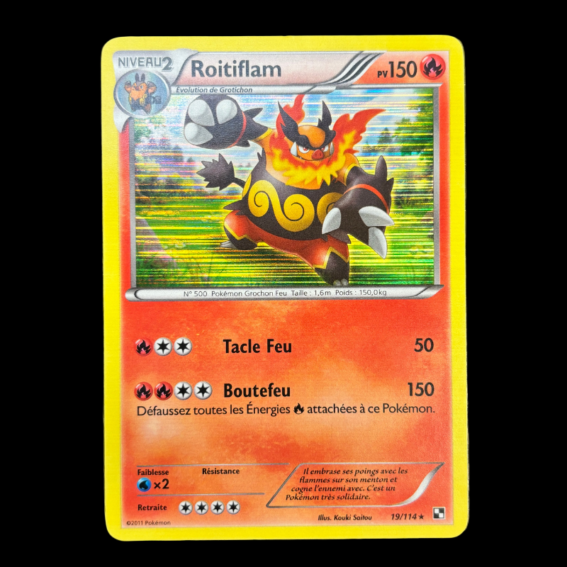 Roitiflam 19/114 – Noir et Blanc - NM