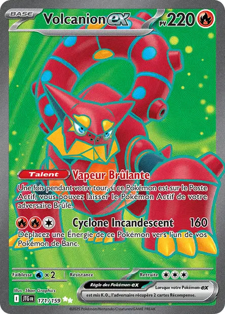 Volcanion ex 171/159 - Aventure Ensemble