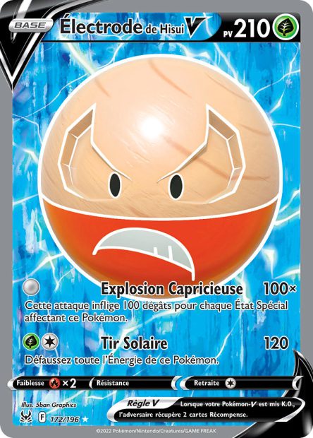 Electrode de Hisui-V 172/196 - Origine Perdue