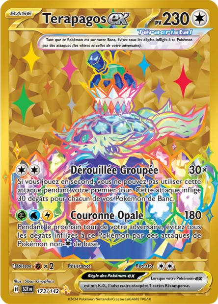 Terapagos ex 173/142 - Couronne Stellaire