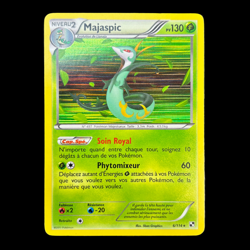 Majespic 6/114 – Noir et Blanc - NM