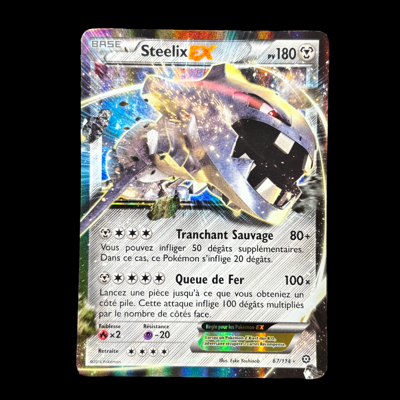 Steelix EX 67/114 - Offensive Vapeur - MINT