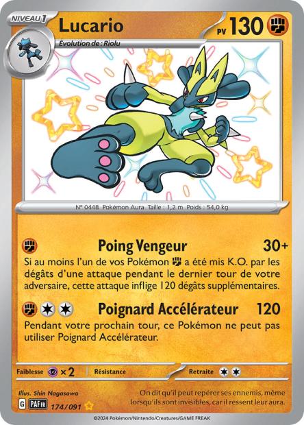 Lucario 174/091 - Destinées de Paldea