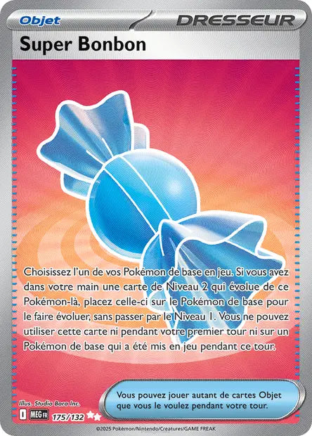Super bonbon 175/132 Méga-évolution