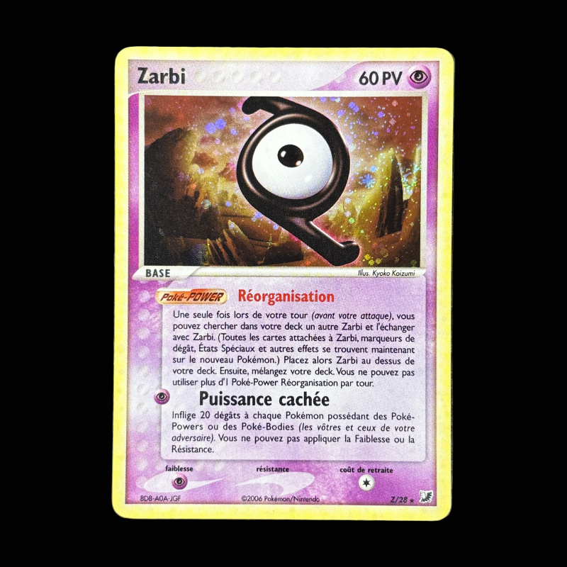 Zarbi Z Z/28 - Forces cachées - MINT