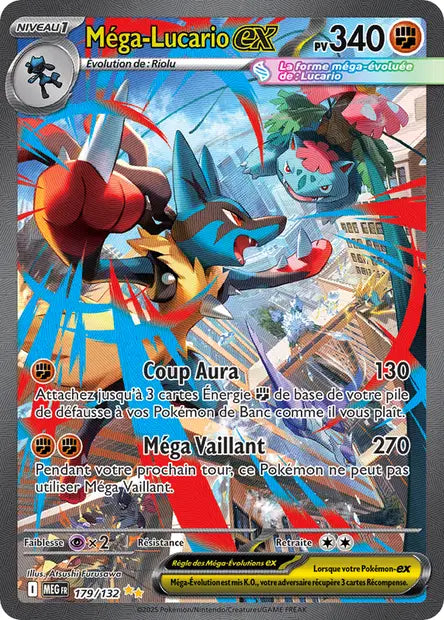 Méga-Lucario ex 179/132 Méga-évolution