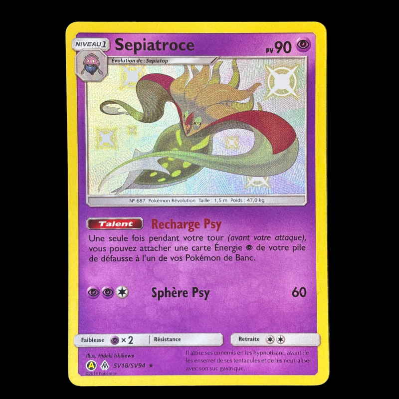 Sepiatroce sv18/sv94 - Destinées Occultes- NM