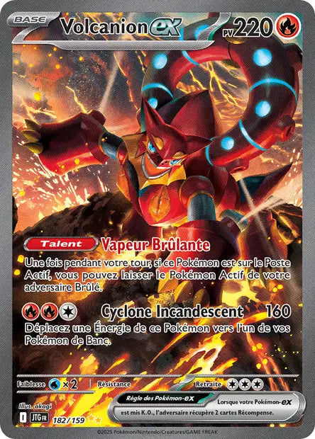 Volcanion ex 182/159 - Aventure Ensemble