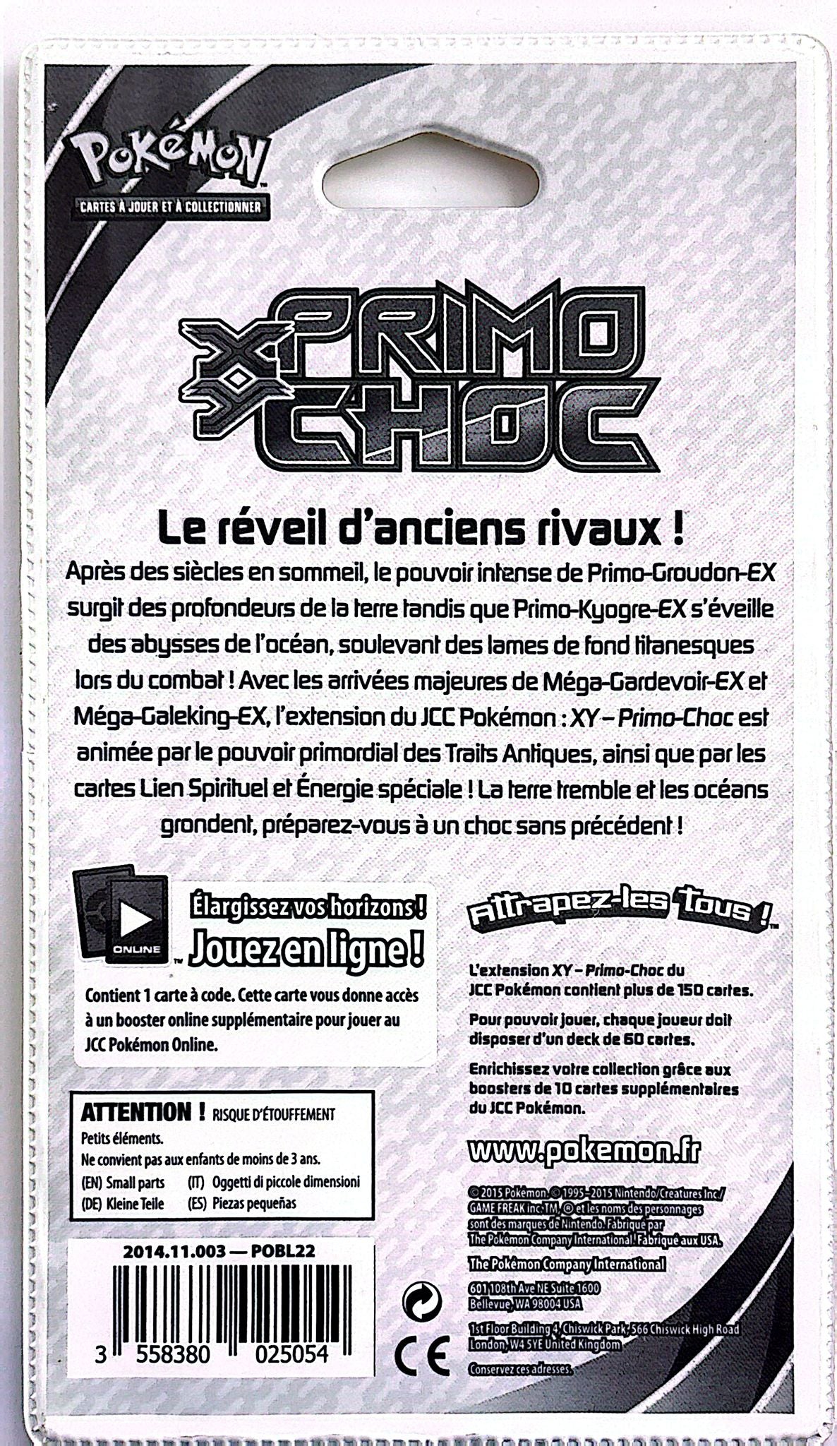 Blister XY Primo-Choc (Galeking) *