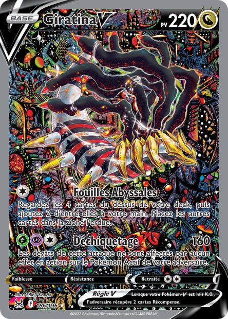 Giratina-V 186/196 - Origine Perdue