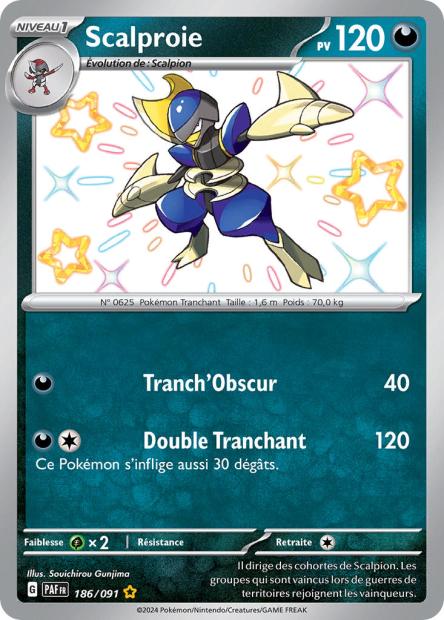 Scalproie 186/091 - Destinées de Paldea