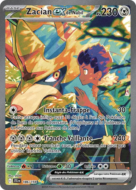 Zacian ex de Nabil 186/159 - Aventure Ensemble