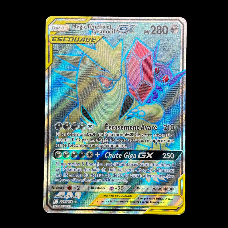 Méga-Ténéfix et Tyranocif GX 225/236 - Duo de choc - EXC+