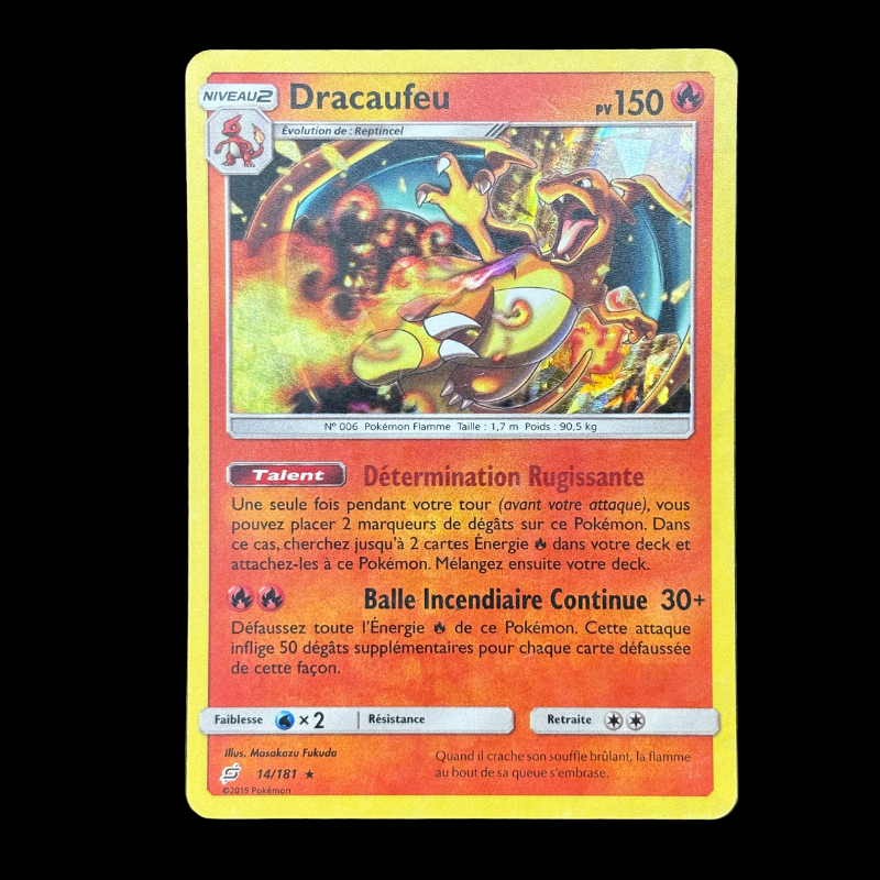 Dracaufeu 14/181 - Duo de choc - EXC+