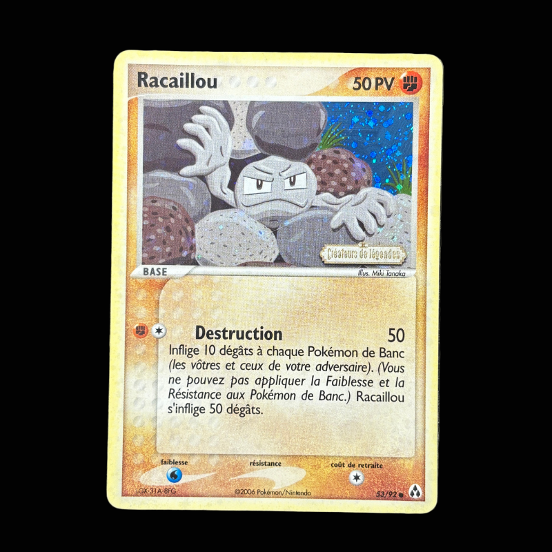 Racaillou 53/92 - Créateurs de Légendes - EXC