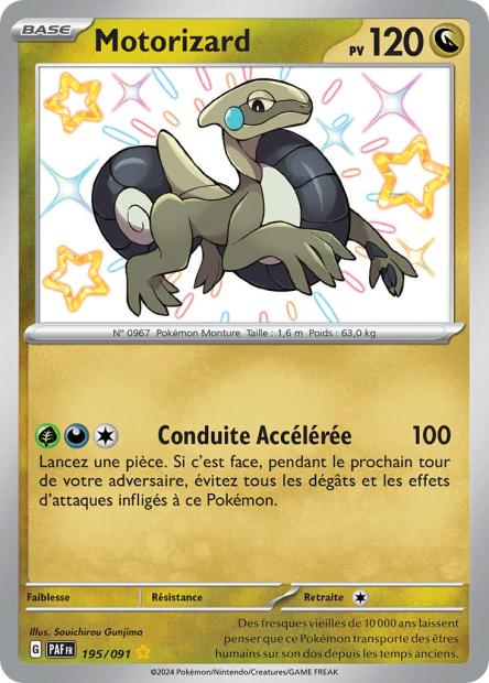 Motorizard 195/091 - Destinées de Paldea