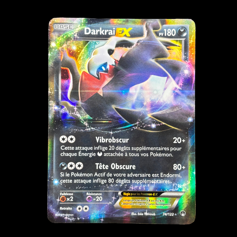 Darkrai EX 74/122 - Rupture Turbo - MINT