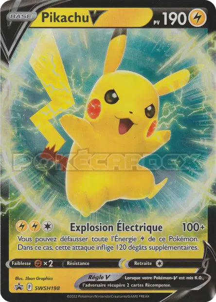 Pikachu-V SWSH198 - Promo SWSH