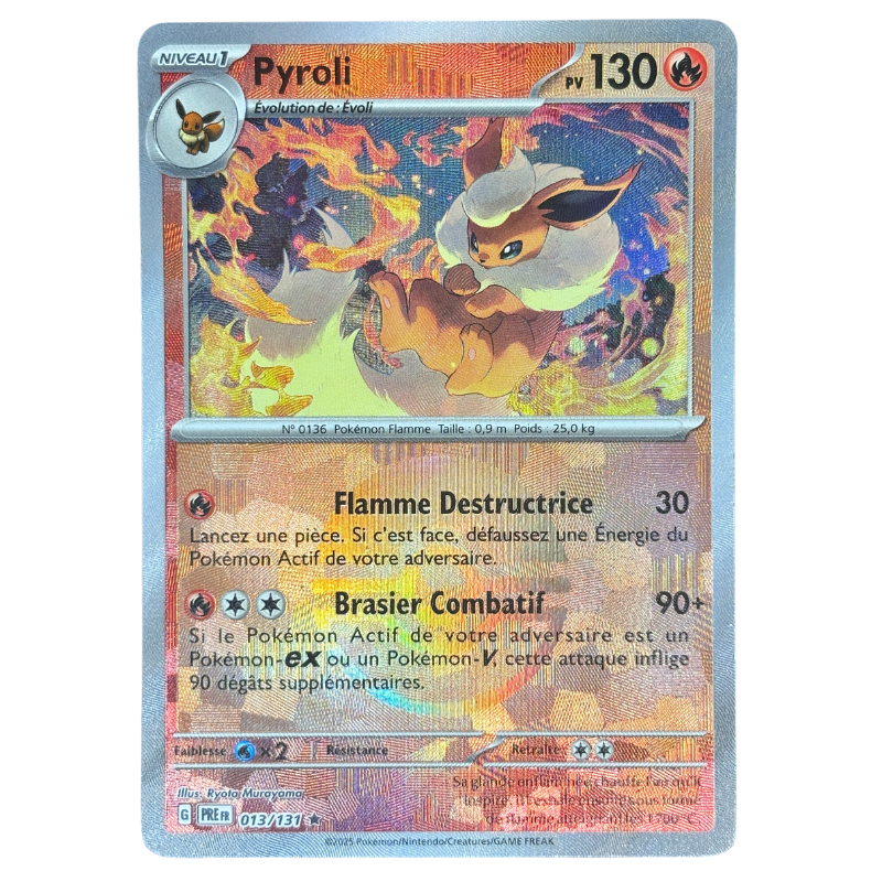 Pyroli 013/131 - Pokeball Évolutions Prismatiques