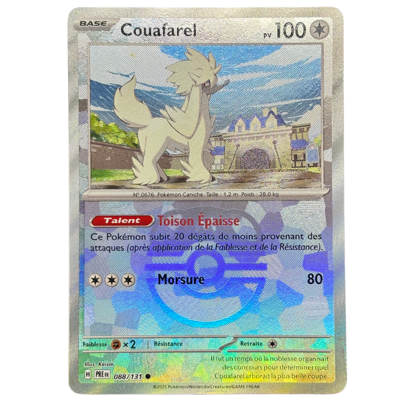Couafarel 088/131 - Masterball Évolution Prismatique