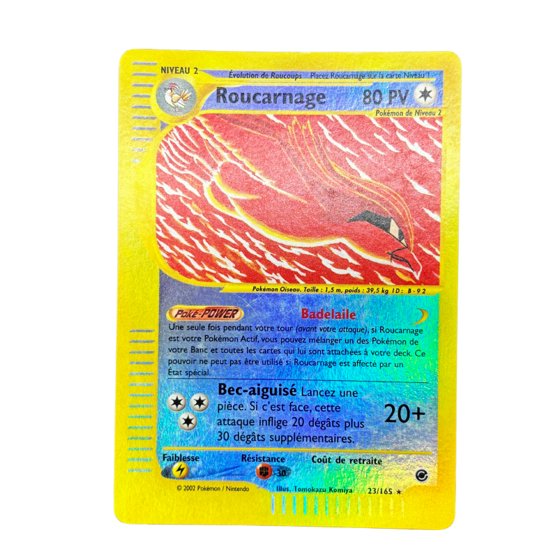 Roucarnage 23/165 reverse - Expédition