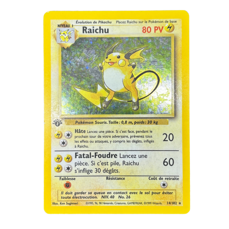 Raichu 14/102 ED1 - Set de base