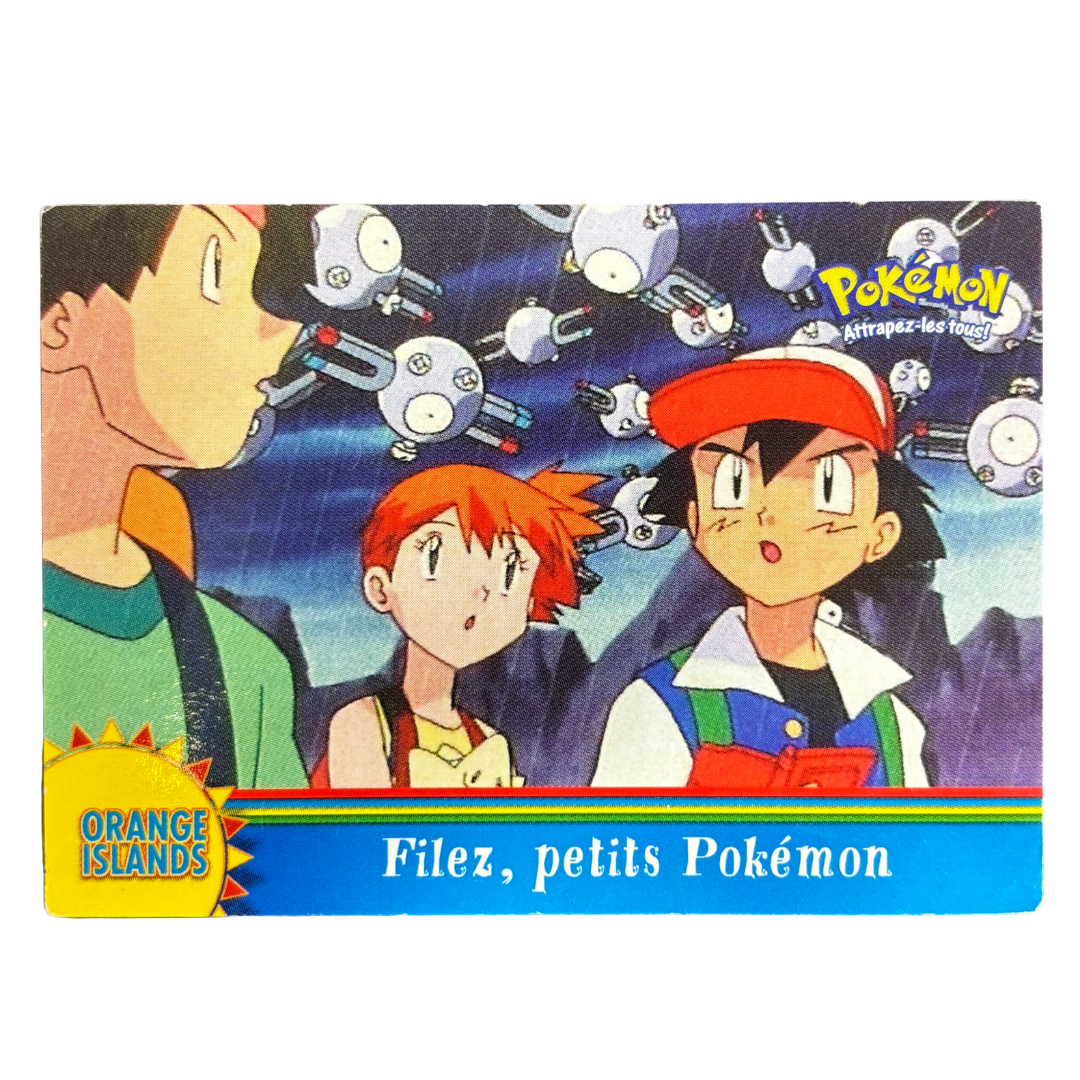 Filez, petit Pokémon OR18 Topps Orange island – EXC
