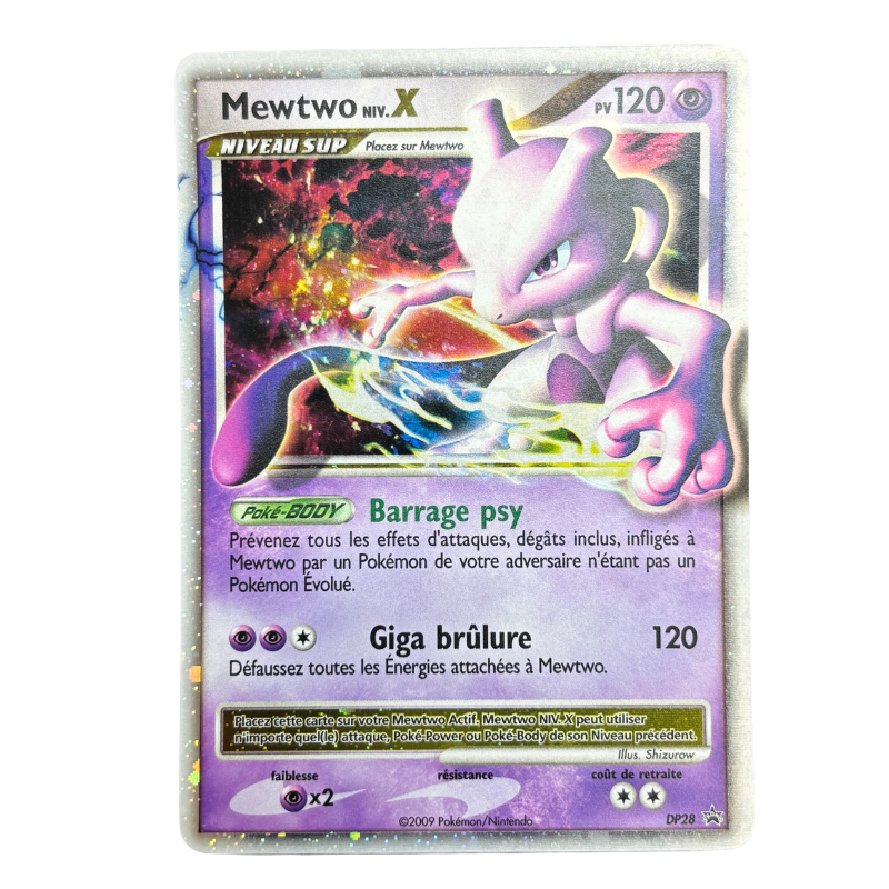 Mewtwo niv X DP 28 - Promo Diamant & Perle NM