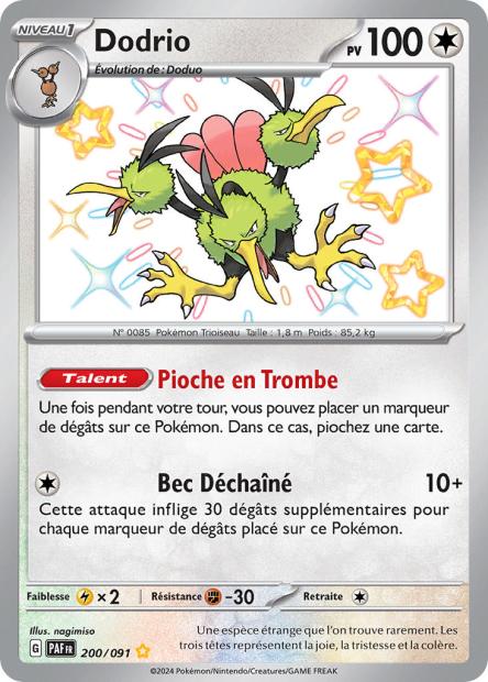 Dodrio 200/091 - Destinées de Paldea
