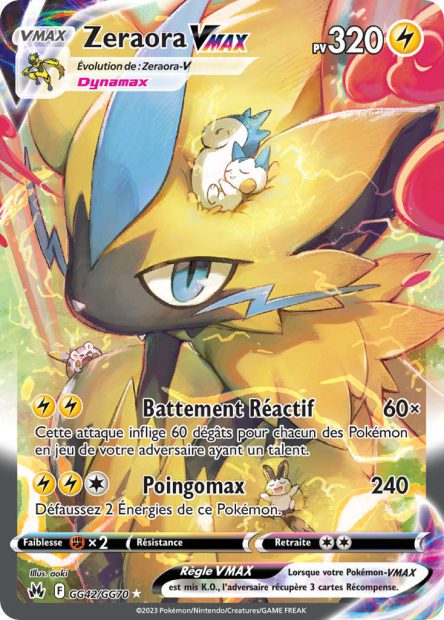 Zeraora-VMAX GG42/GG70 - Zénith Suprême