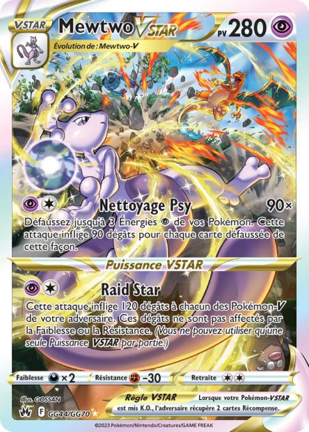 Mewtwo-VSTAR GG44/GG70 - Zénith Suprême