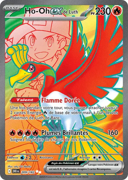 Ho-Oh ex de Luth 209/182 - Rivalités Destinées