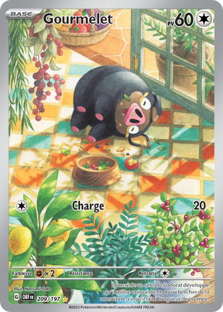 Gourmelet 209/197 - Flammes Obsidiennes